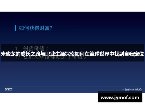朱俊龙的成长之路与职业生涯探索如何在篮球世界中找到自我定位